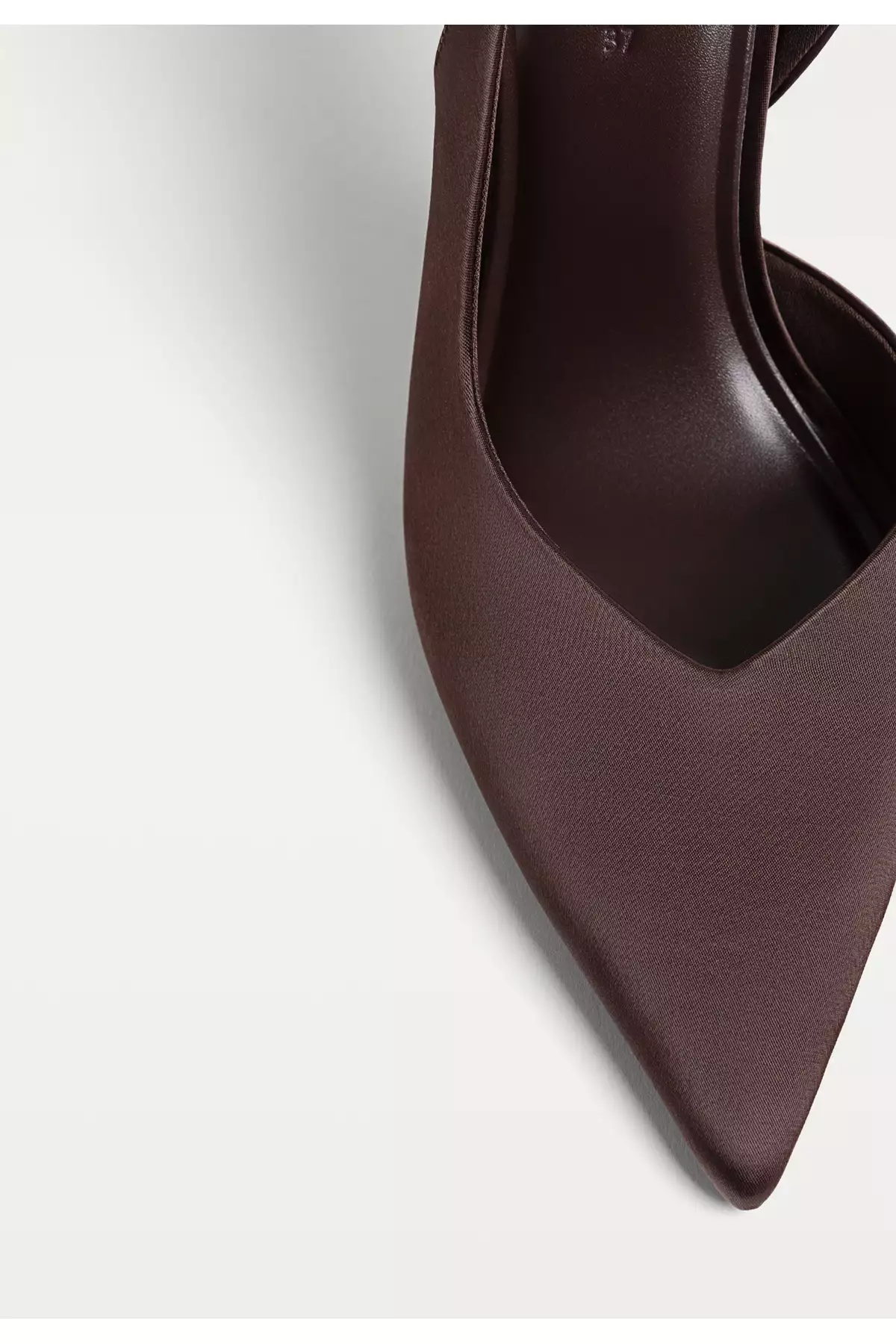 کفش پاشنهدار با ظاهر ساتن برند Stradivarius - 922371209