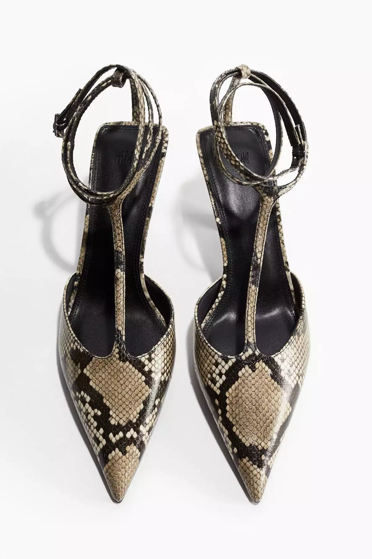 صندل پاشنهدار و بنددار برند H&M - 947887637