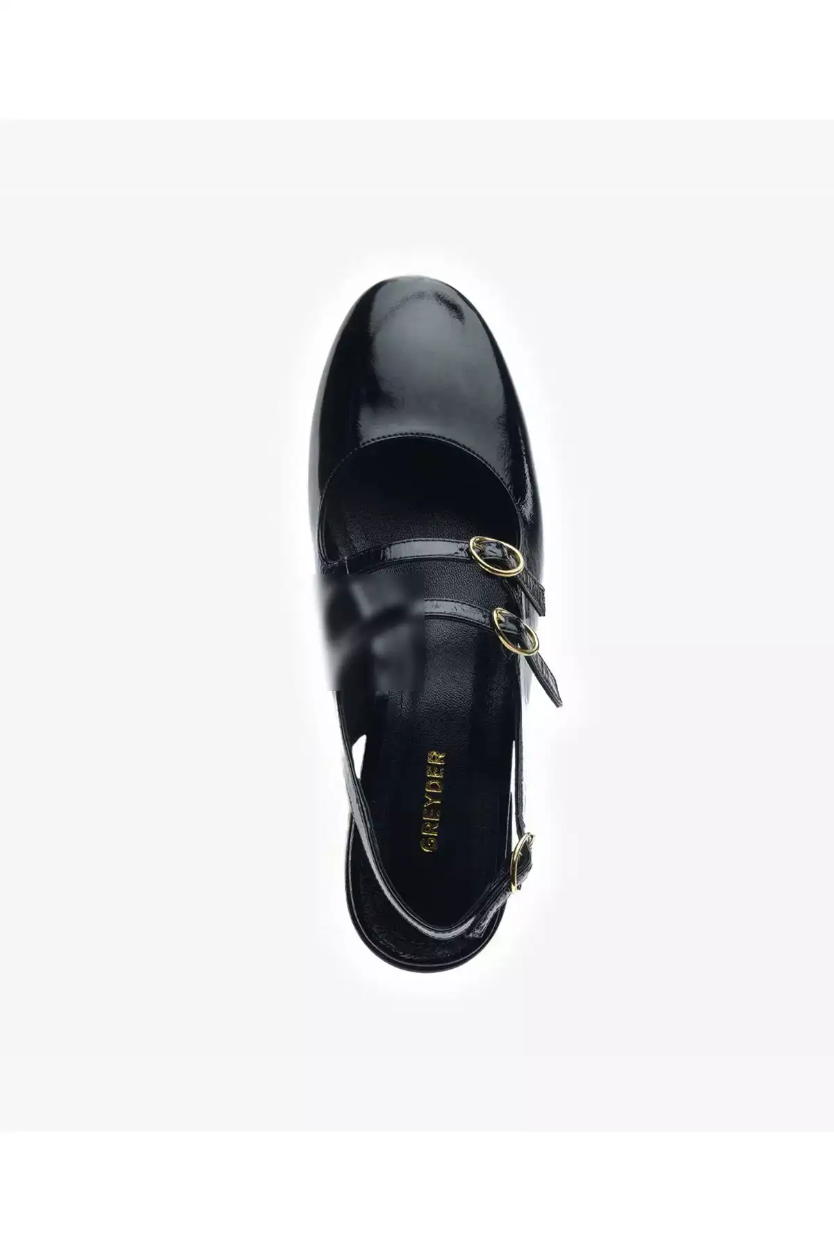 راحتی زنانه با رویه مشکی و چرم طبیعی 5Y2TA59267 برند Greyder - 924803123