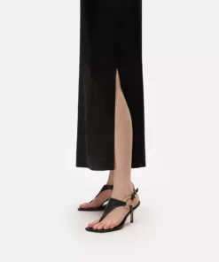 کفش پاشنه‌دار با بند فلزی طرح‌دار برند İpekyol - 934192819