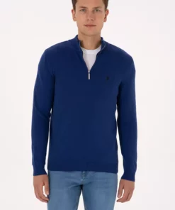 کش بافت مردانه ایندیگو 50313695-VR028 برند U.S. Polo Assn. - 1034257230