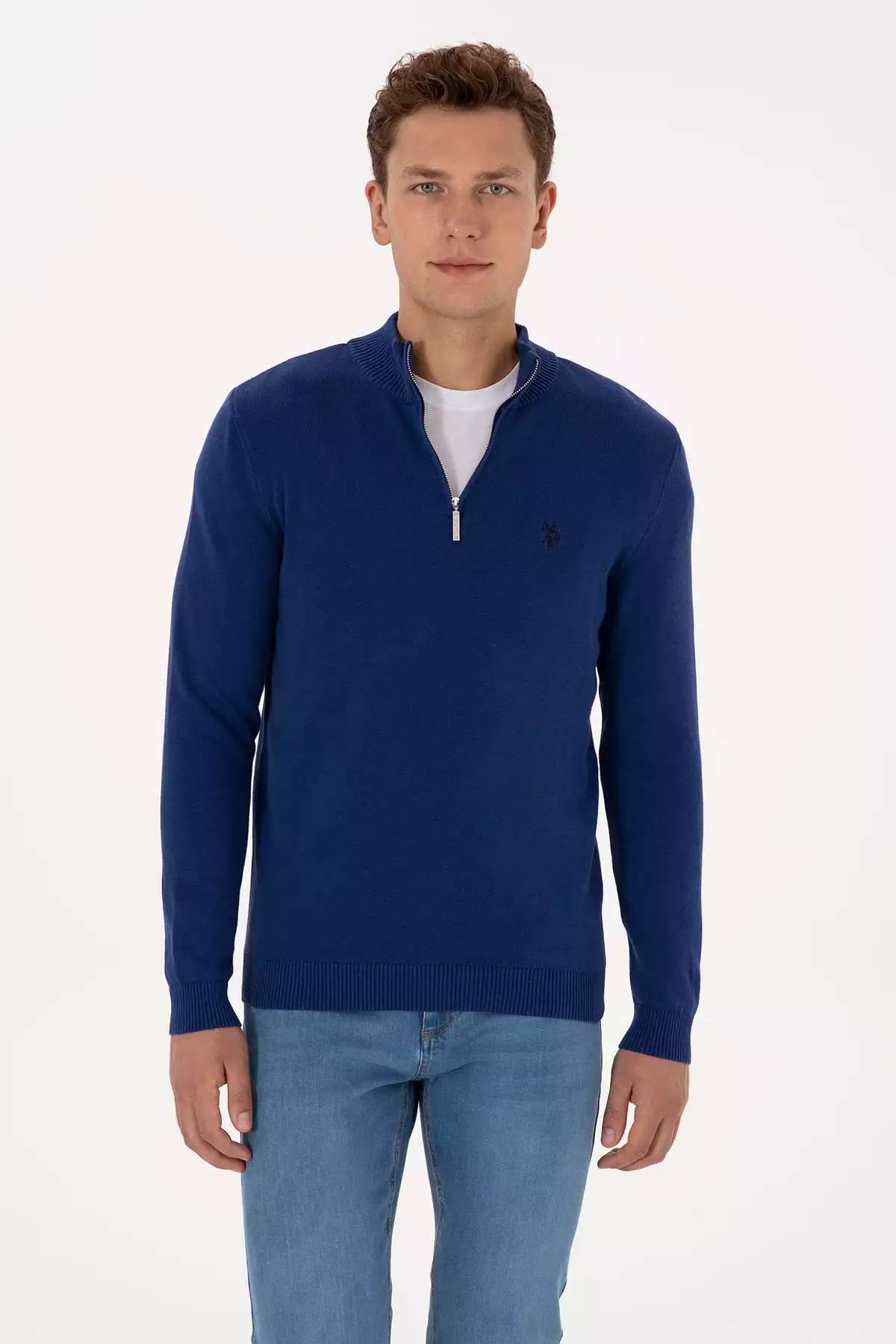 کش بافت مردانه ایندیگو 50313695-VR028 برند U.S. Polo Assn. - 1034257230