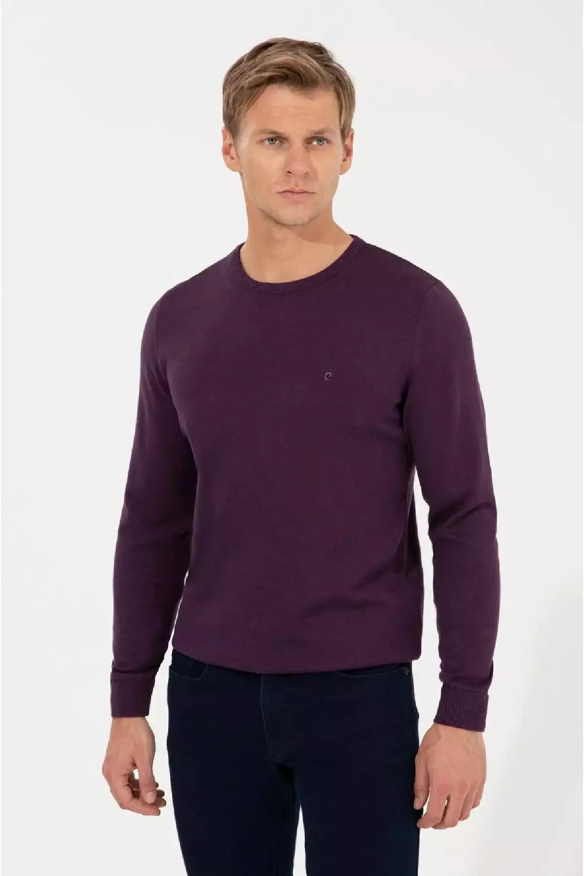 ژاکت بافتنی پایه اسلیم فیت برند Pierre Cardin - 371641395