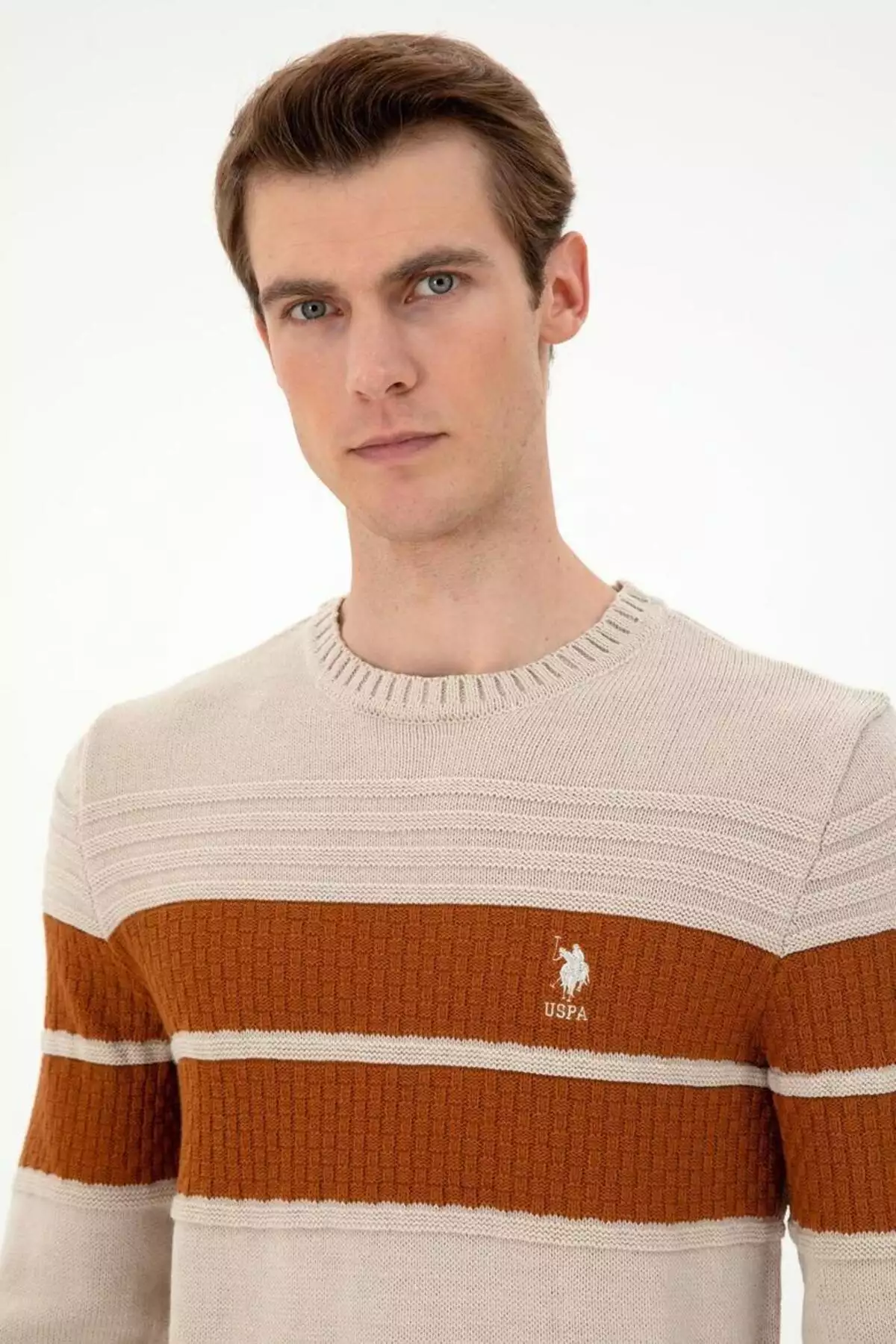 کاپشن بافتنی مردانه آمریکایی پولو آسینیشن برند U.S. Polo Assn. - 897376779