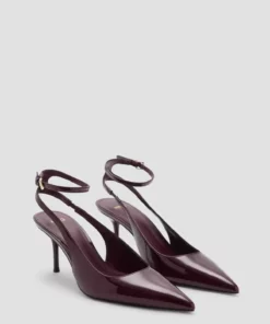 پوتین براق پاشنه‌دار برند MANGO - 977564857