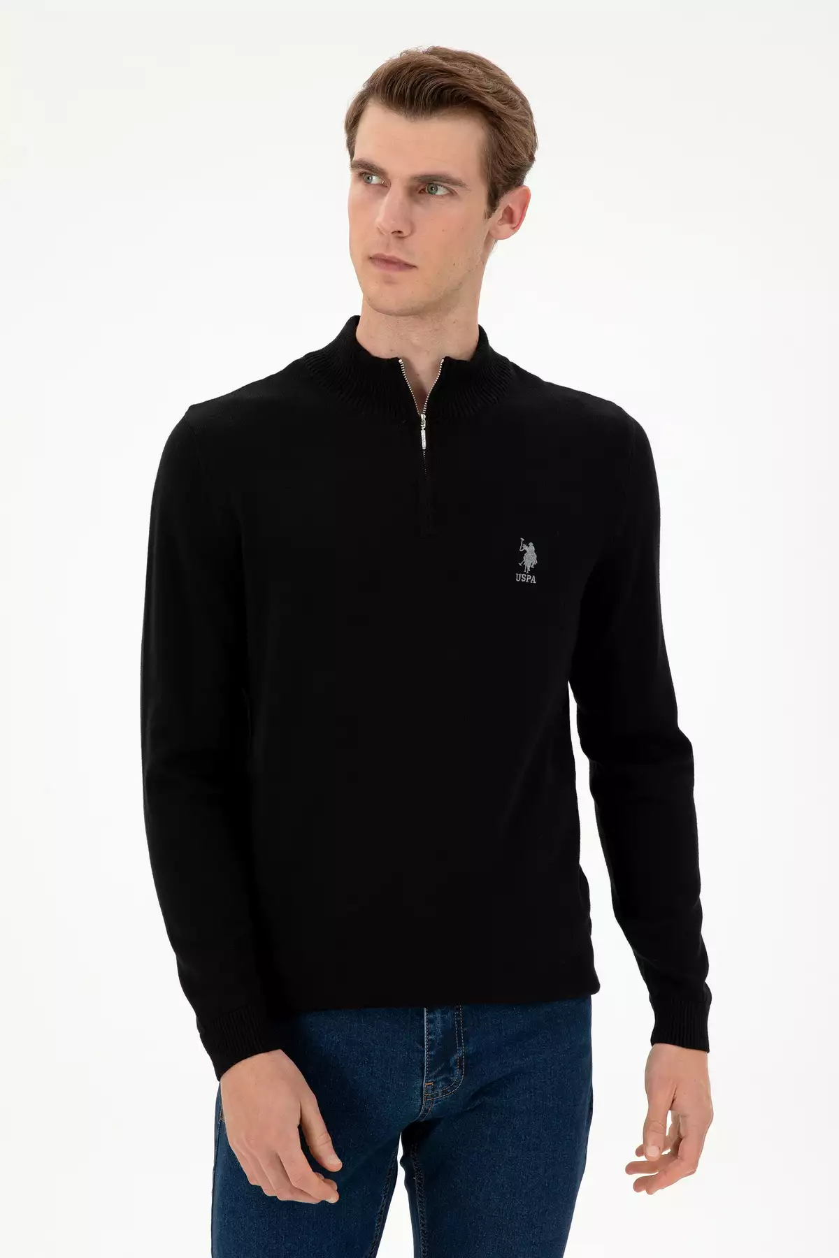 ژاکت مشکی مردانه 50293398-VR046 برند U.S. Polo Assn. - 865156090