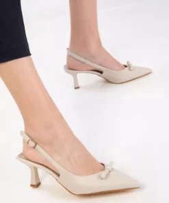 کفش پاشنهدار کلاسیک زنانه بژ مدل 20597 برند SOHO - 931887674