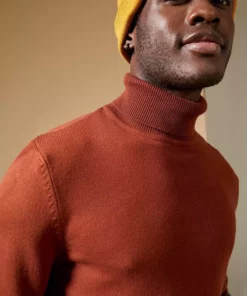 ژاکت بافتنی یقه اسکی فیت باریک برند Defacto - 133306823