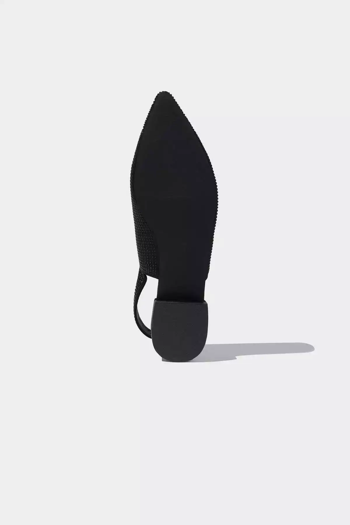 کفش باله زنانه با کفی صاف از چرم مصنوعیمدل D8963AX25SM برند Defacto - 917378082