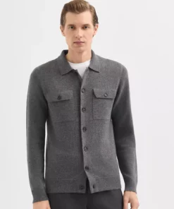 کاپشن بافتنی مردانه-Regular Fit-طوسی برند Karaca - 885514087