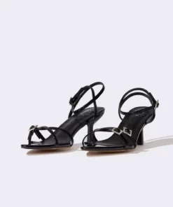 صندل پاشنهدار مصنوعی با کفی بلند زنانه E2514AX25SM برند Defacto - 922279654