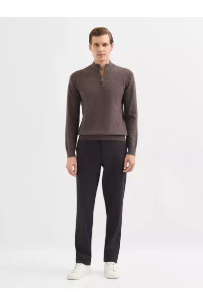 پلیور مردانه مدل اسپرت - قهوه‌ای برند Karaca - 865246620