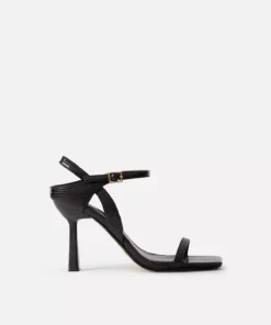 کفش پاشنهدار با بند و سگک فلزی مینیمالیستی برند İpekyol - 927812482