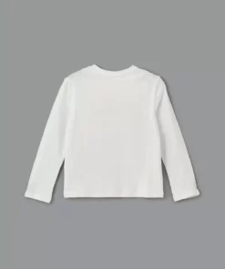 تی‌شرت دخترانه یقه گرد LCW Kids برند LC Waikiki - 895426478