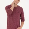کاپشن مردانه پایه برنگ بورگاندی برند U.S. Polo Assn. - 779753920