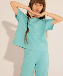 تی‌شرت یقه دوچرخه‌ای مینت برای دختران 50288124-VR090 برند U.S. Polo Assn. - 832929767