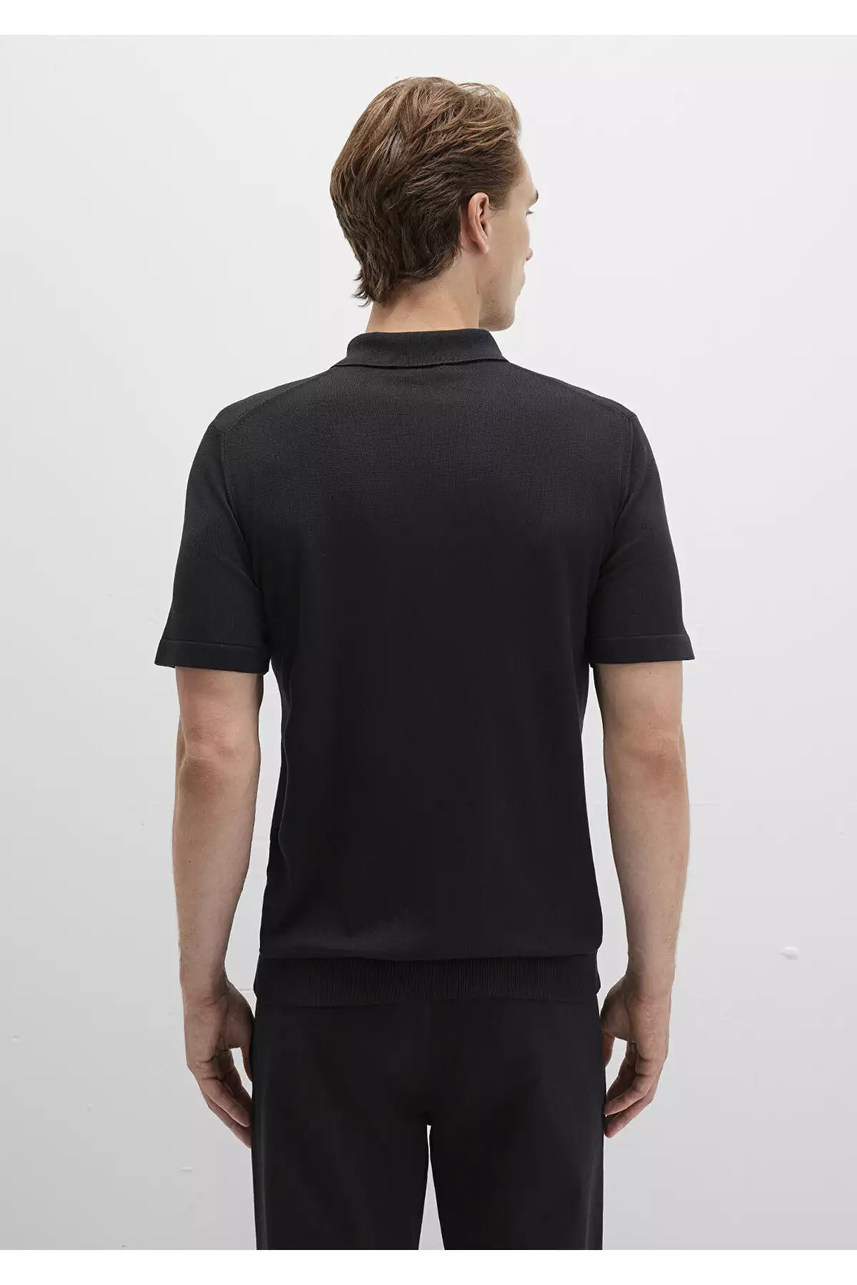 پولوشرت مشکی تریکو فیت / برش به صورت جذب ۰۷۱۰۲۴۹-۹۰۰ برند Mavi - 820372222