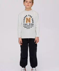 تیشرت کرم رنگ پسرانه برند Nebbati - 896113601