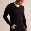 ک pullover یقه V کشباف برای آقایان مدل Y0799AZ22AU برند Defacto - 332375581