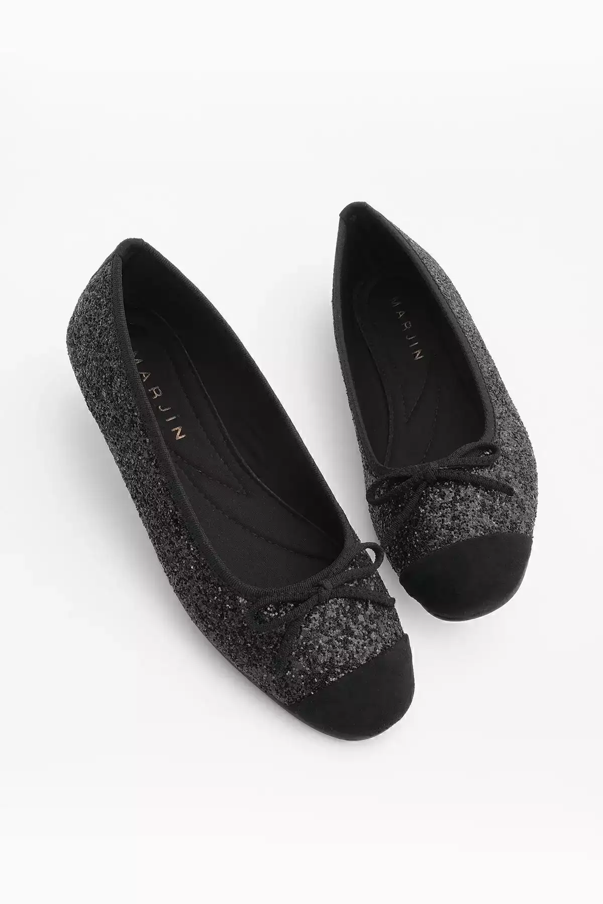 کفش بامزه زنانه با پاپیون رنگ مشکی برند Marjin - 811990843