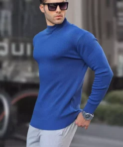 ژاکت مردانه یقه قایقی برند ایندیکو شماره 6822 برند Madmext - 751265838