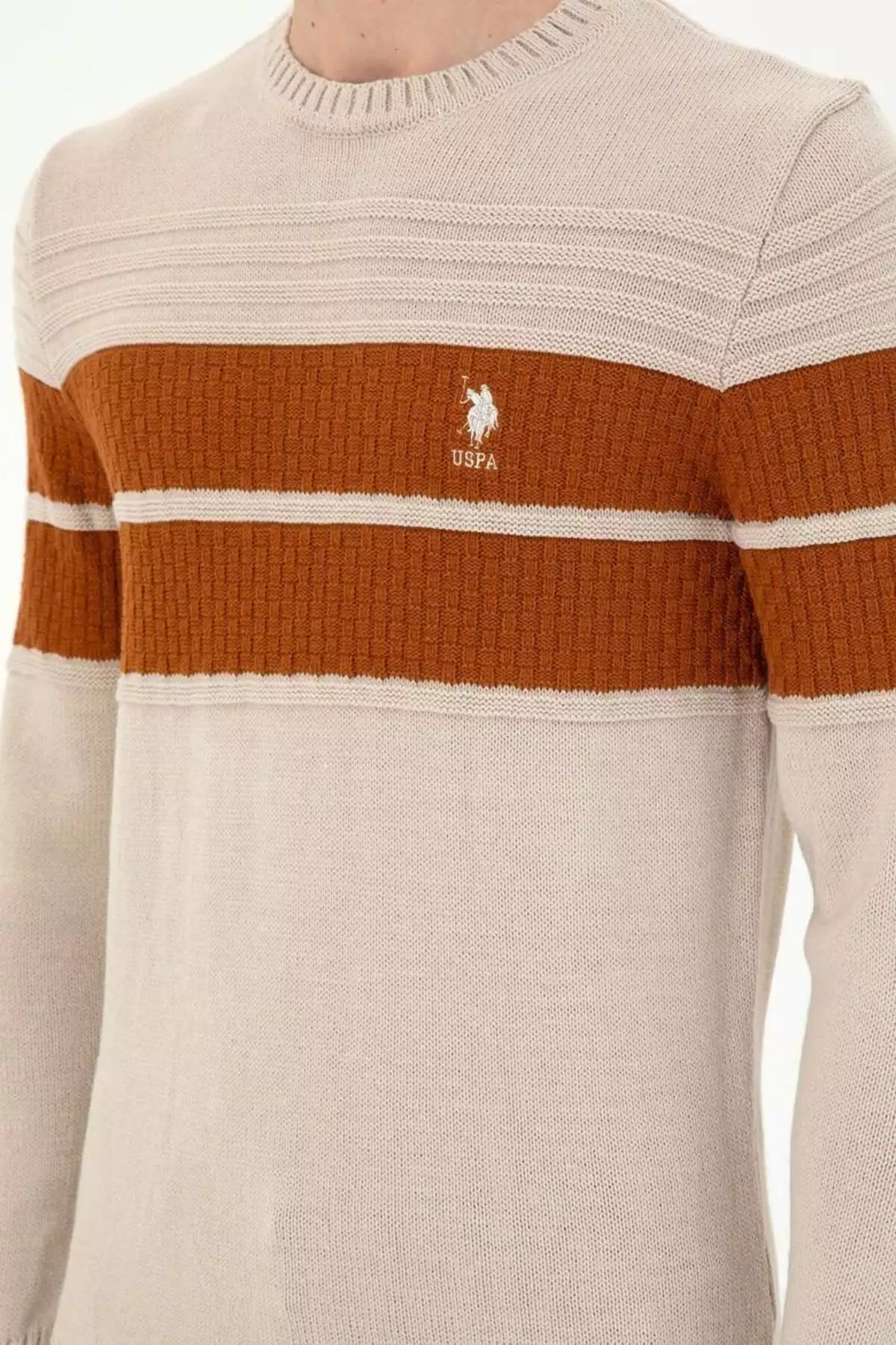 کاپشن بافتنی مردانه آمریکایی پولو آسینیشن برند U.S. Polo Assn. - 897376779