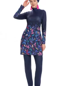 مایو کامل لیکرالداری 280-522 به رنگ سرمه‌ای برند REMSA - 929917502