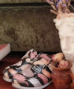 زلنگی سیاه چرم وگان زنانه - طراحی سوپ هومان برند Dogo - 169578651