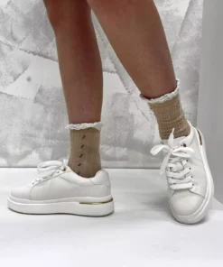 کفش ورزشی زنانه سفید مدل HL9336 برند inizio - 841502447