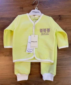 ست دو تکه کیپیتونه با طرح خرسی برند Pierre Cardin - 876348048