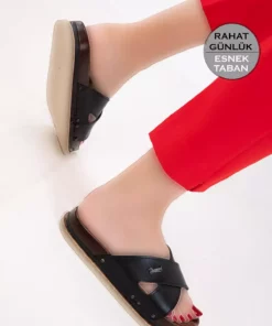 زنانه دمپایی مشکی 20717 برند SOHO - 945684212