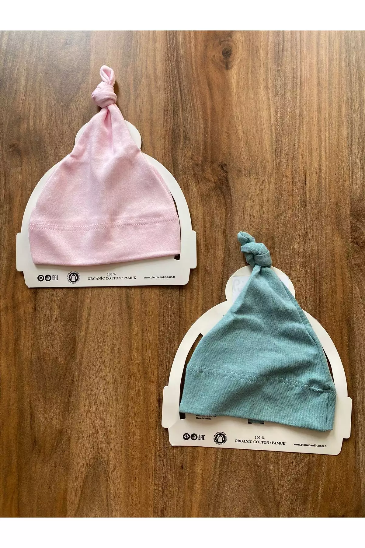 کلاه نوزادی دو عددی 0 پنبهای برند Pierre Cardin - 955200152