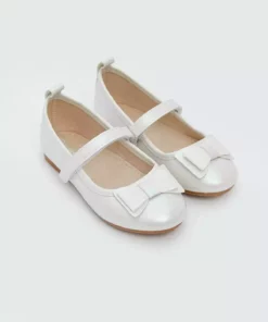 کفش باله دخترانه با جزئیات پاپیون LCW Kids (W5) برند LC Waikiki - 964511824