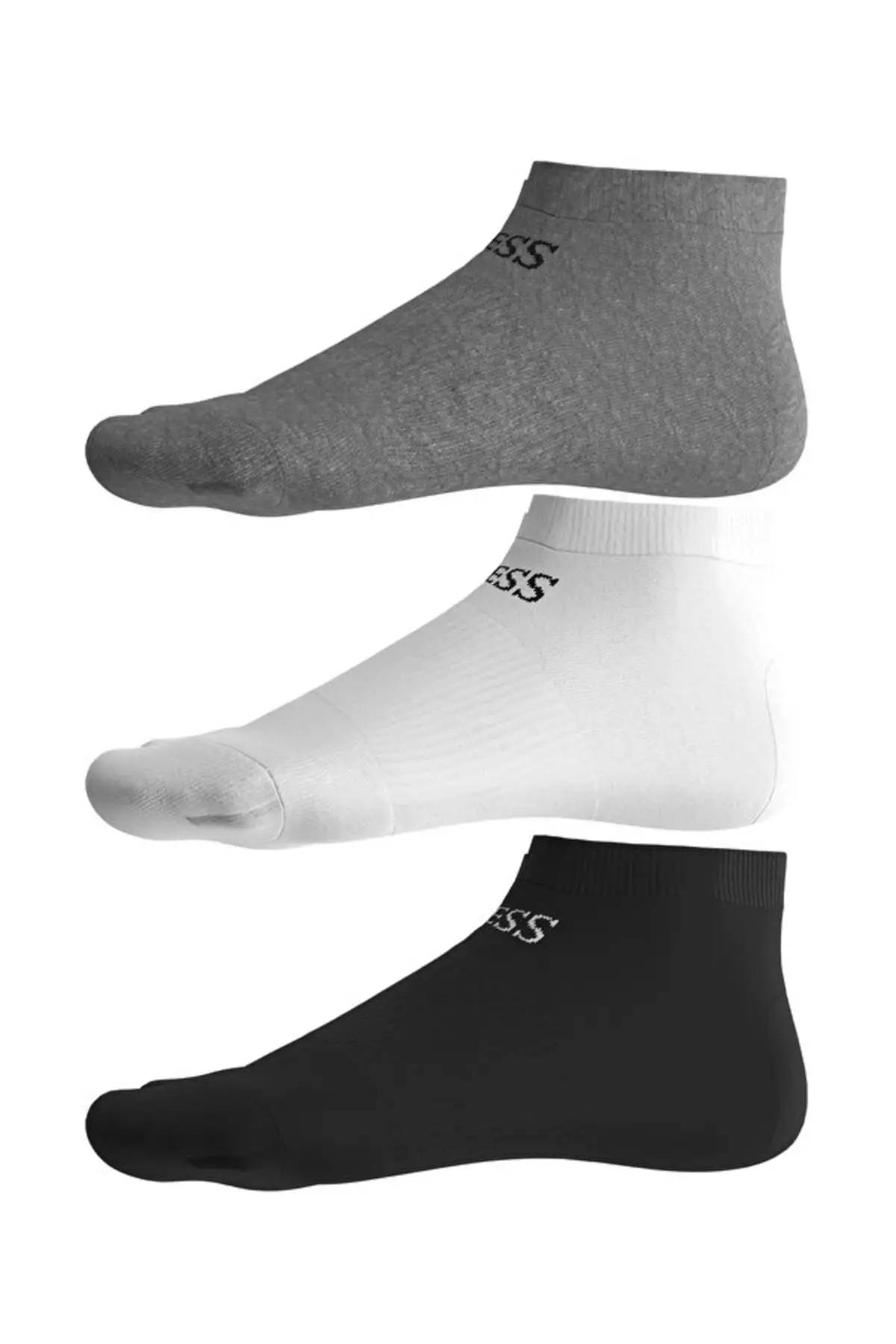 بسته سهتایی جوراب مردانه اسنیک برند Guess - 860200358