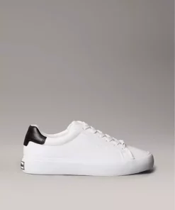 اسنیکر زنانه بنددار - سفید برند Calvin Klein - 988948565