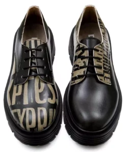 کفش روزمره زنانه از جنس چرم مصنوعی مشکی - طراحی اکسپرشن برند Dogo - 960325499