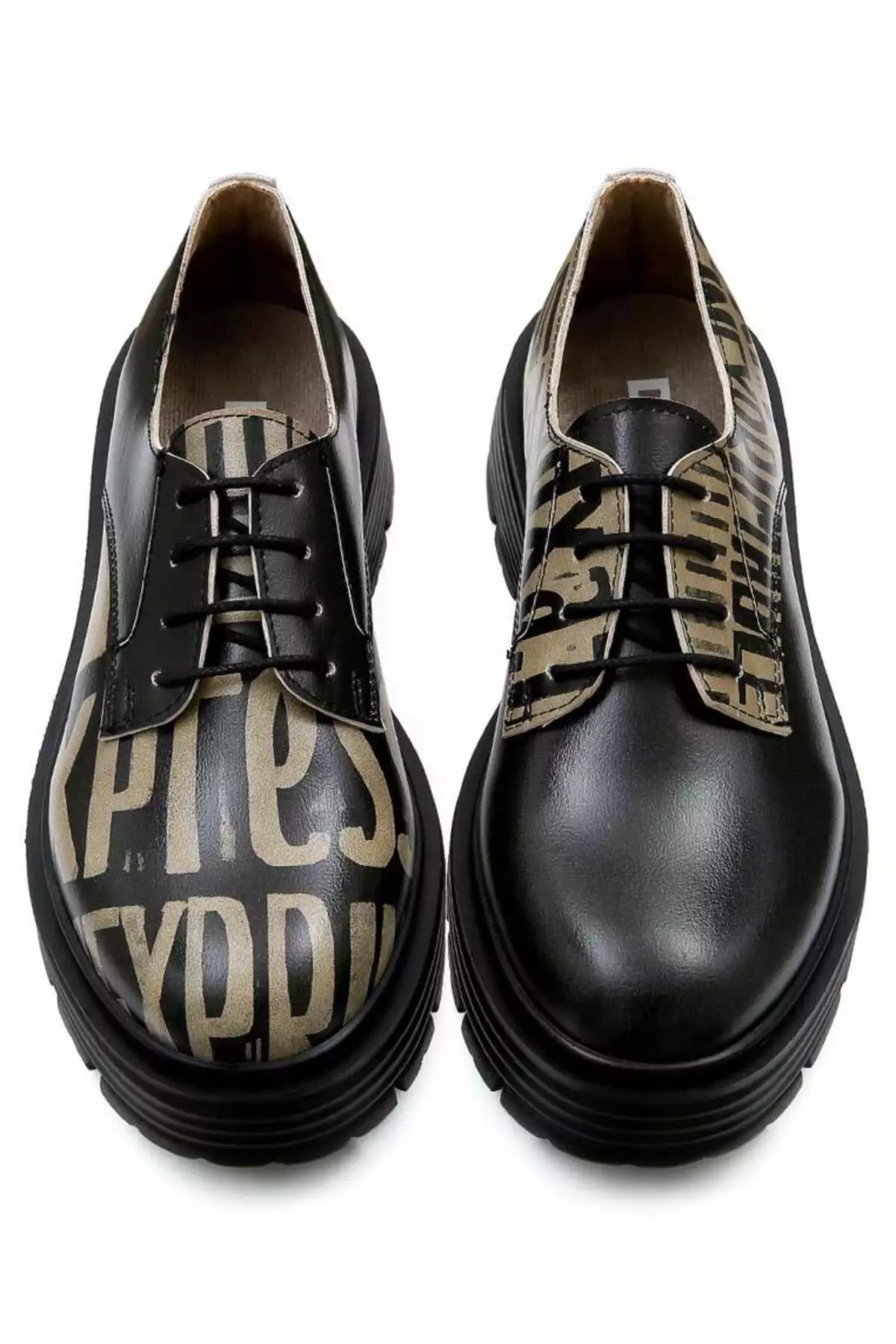 کفش روزمره زنانه از جنس چرم مصنوعی مشکی - طراحی اکسپرشن برند Dogo - 960325499