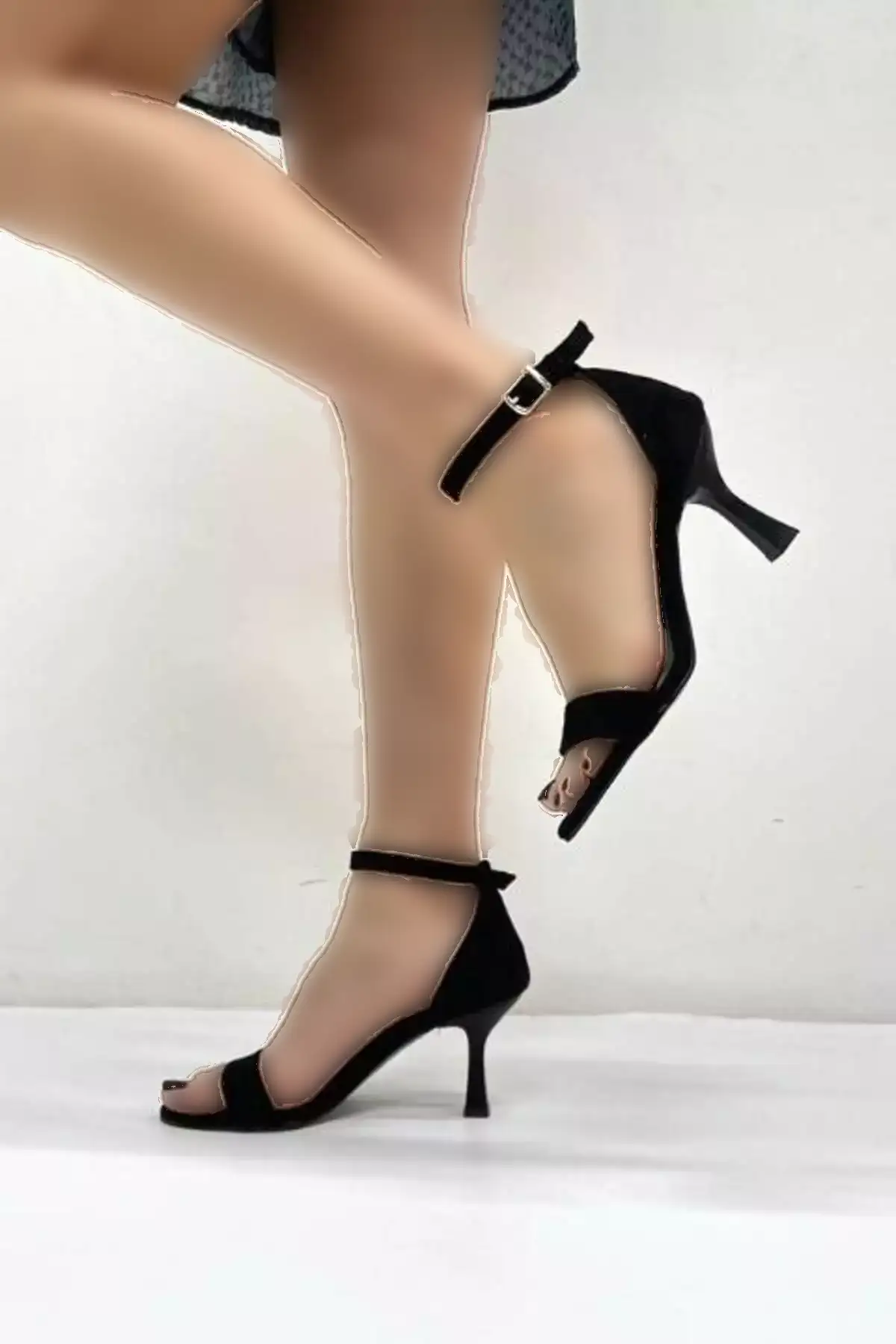 کفش بند دار مشکی جیر برند inizio - 840156308