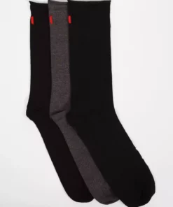 پکیج سه‌تایی جوراب ساق کوتاه مردانه هارولد از جنس بامبو بدون کش به رنگ‌های آنتراسیت، سرمه‌ای و مشکی برند Katia & Bony - 368337659