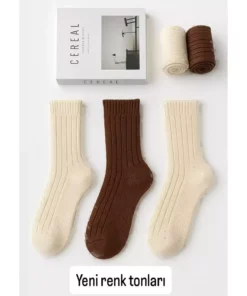 3 عدد جوراب بوت از جنس پشم آلوکای ویژه برند izaycollection - 783098680