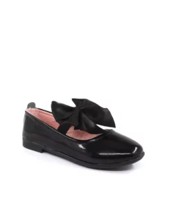 کفش بابت دخترانه روزمره با جزئیات نوار بر روی بخش فوقانی و کفی اورتودنیک برند Pabuçland - 822513659