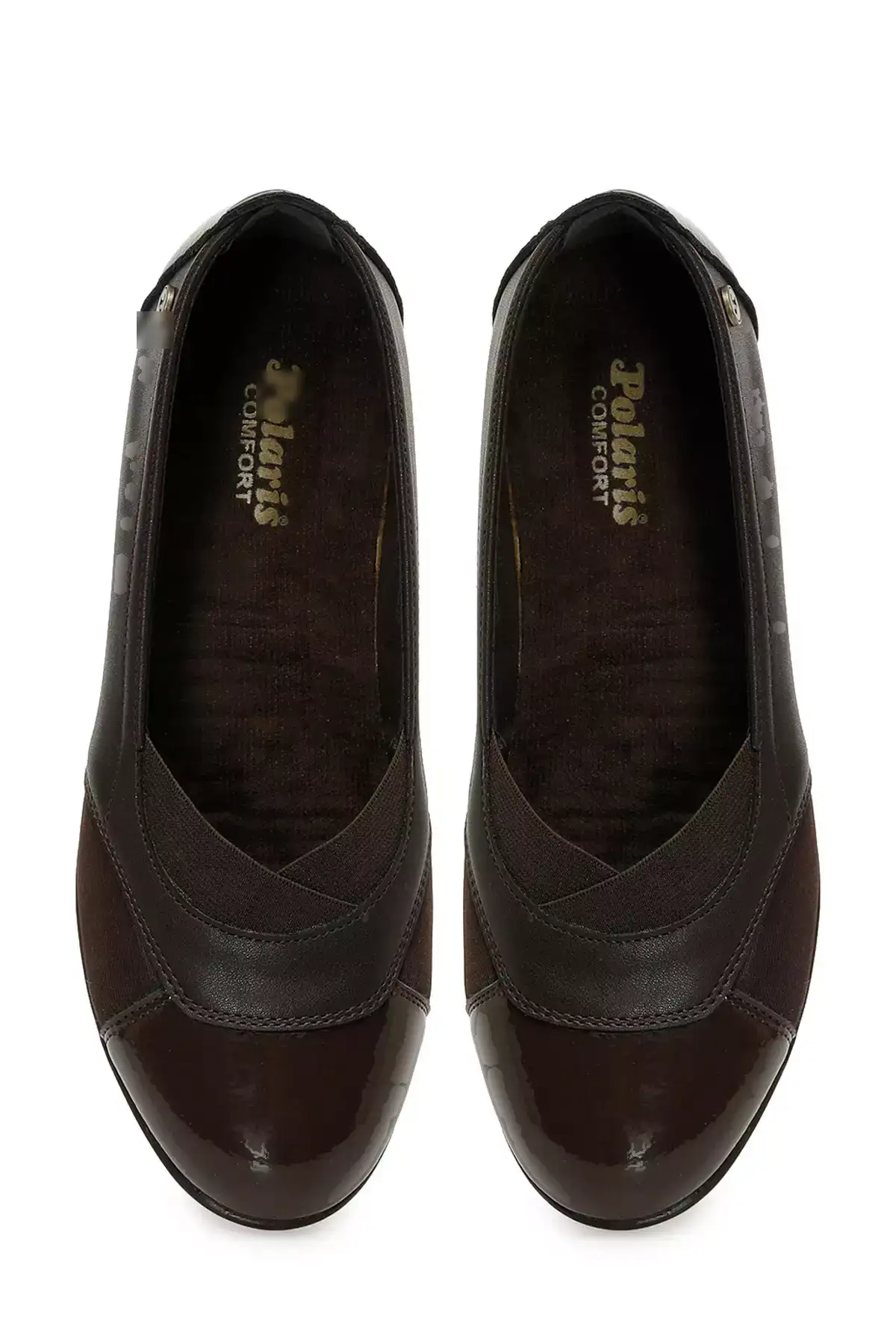 کفش پاشنه بلند زنانه قهوهای رنگ برند Polaris - 979585415