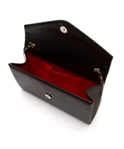 ست کیف و کفش پاشنه کوتاه نوک تیز مشکی برند MFT AYAKKABI - 899431812