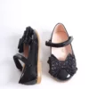 کفش ballerina دخترانه با سه کراوات مشکی برند Pabrik - 903709563