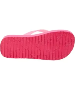 دمپایی راحت زنانه با لوگوی برند، رنگ صورتی، مدل YW0YW01617-0GM برند Calvin Klein - 901896886