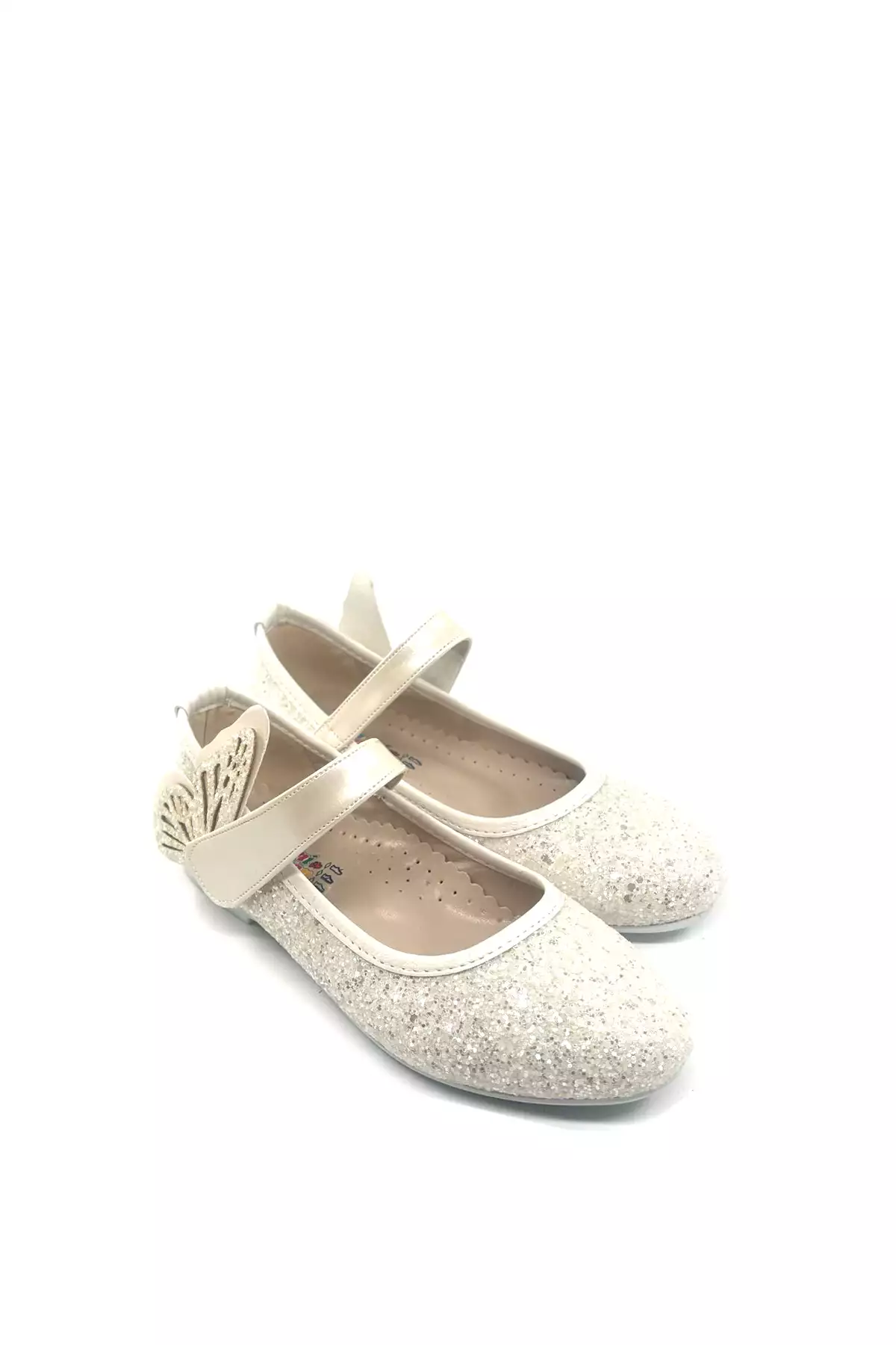 کفش بامبینی دخترانه با جزئیات پروانهای و کفی ارتوپدیک برند Pabuçland - 822492116