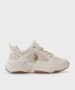 کفش روزمره زنانه میبی بژ برند U.S. Polo Assn. - 831790861