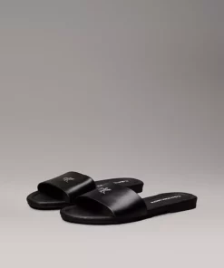 صندل سیاه زنانه ساده برند Calvin Klein - 922169276