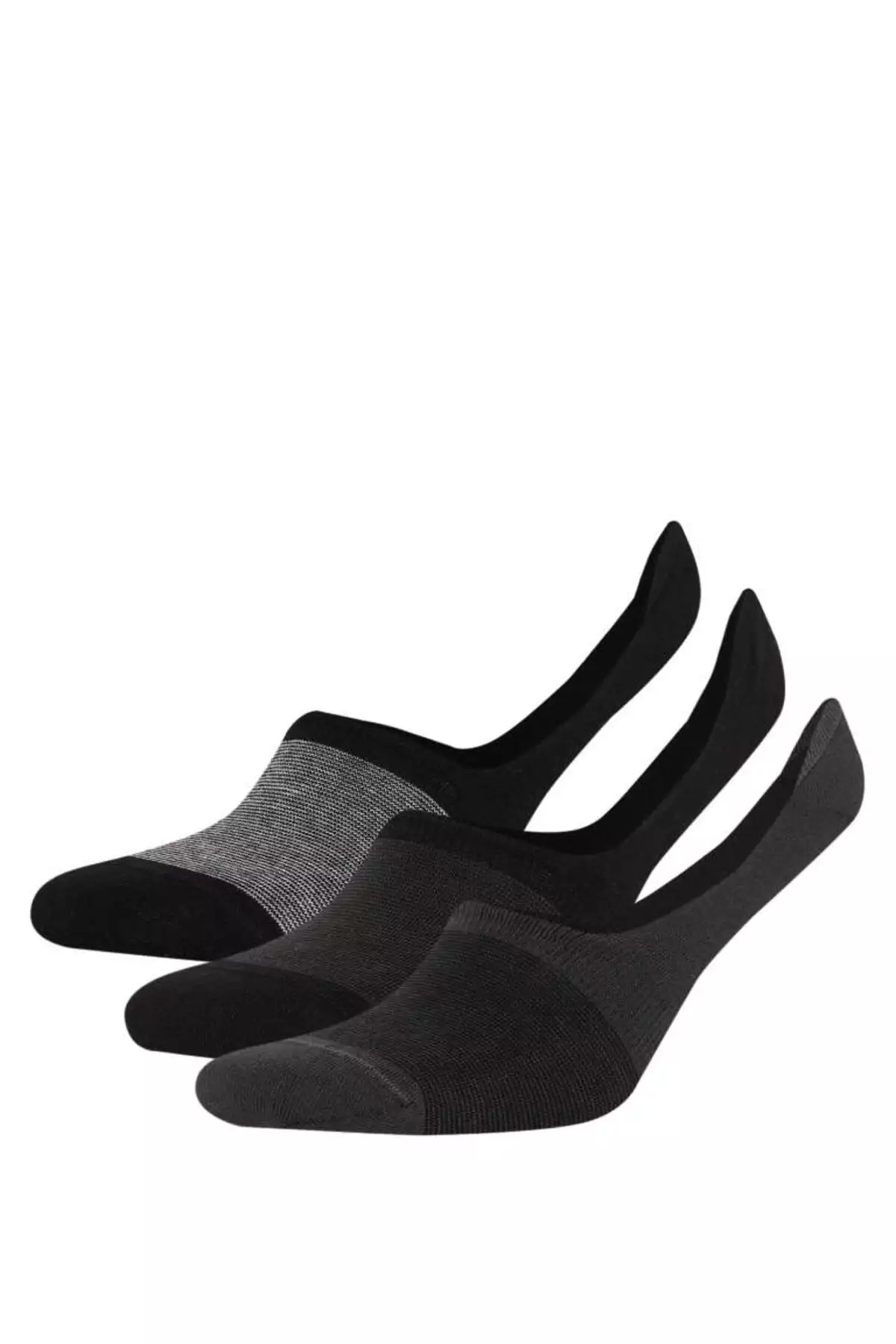 جوراب سهتایی کتان بدون درز مردانه C0181AXNS برند Defacto - 830132305