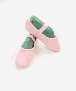 پاپوش باله تخت چرم صورتی برند Yıldız Bale Kostüm ve Spor Ürünleri - 73349716